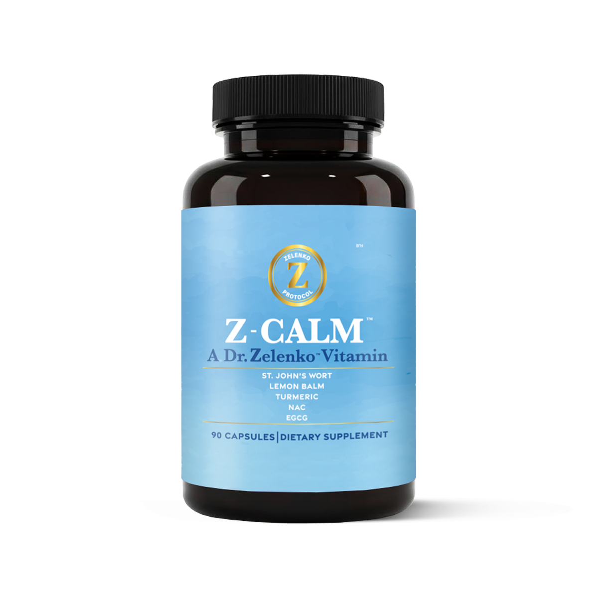 Zelenko Z-Calm™ Dietary Supplement for Calm, focused days and immune support