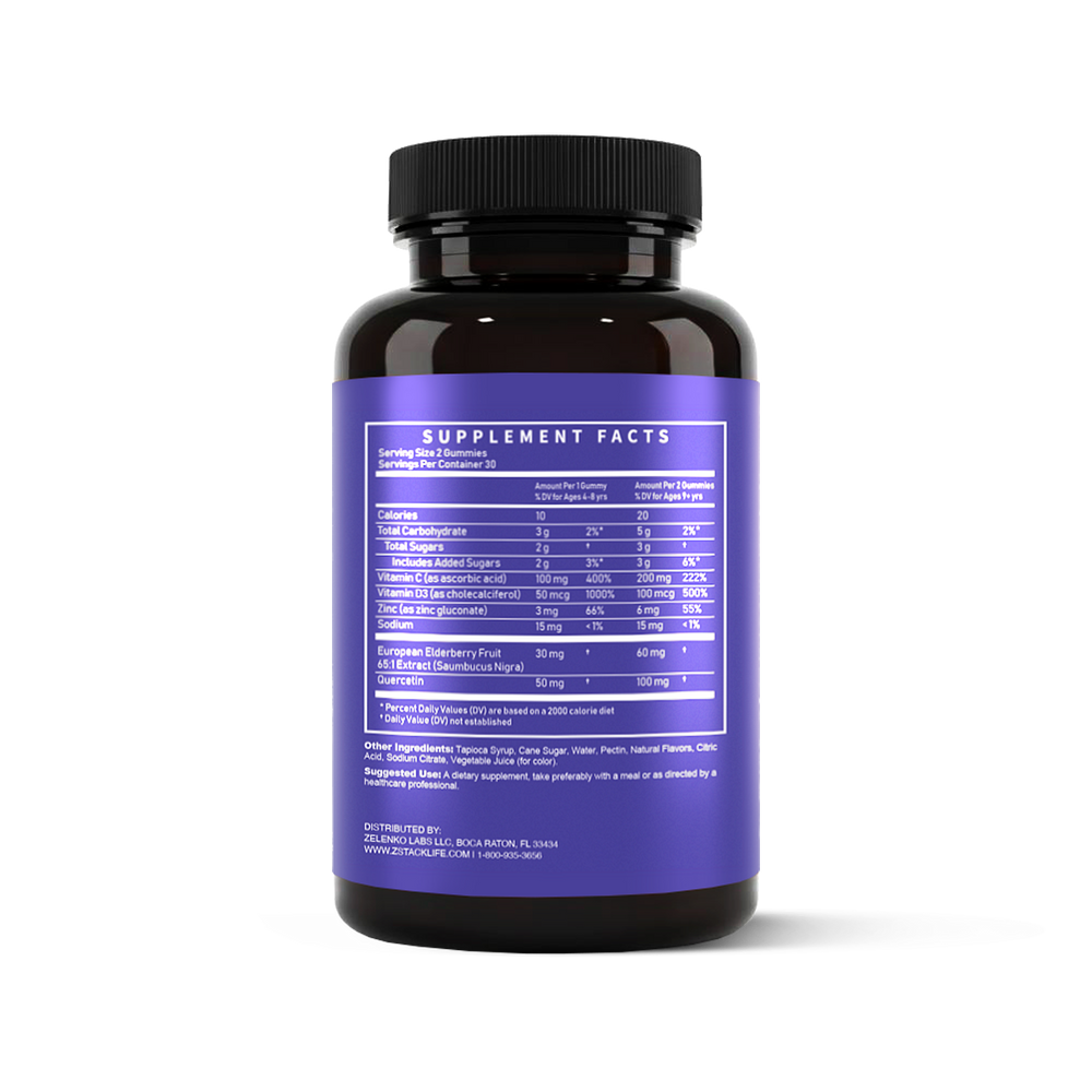 Z-Stack® Plus Elderberry Gummies