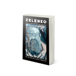 Book titled 'Zelenko: How to Decapitate the Serpent' with a cover featuring a portrait on a white background